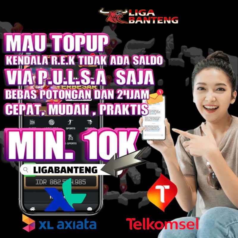 LIGABANTENG Link Slot Deposit Pulsa 10000 Tanpa Potongan Situs Terpercaya